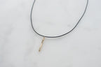 Choker with Gold Pendant