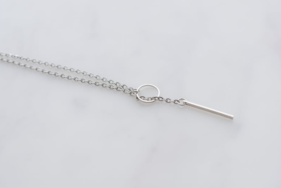 (Copy) Silver Threader Necklace